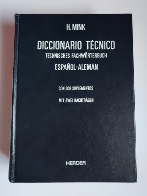 Band II-Diccionario Técnico - Español-Alemán (Technisches Fachwörterbuch)