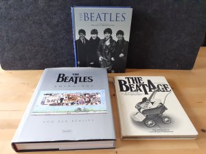 gebrauchtes Buch – verschiedene – 2x THE BEATLES Bücher - Anthology (großer Band) + Bildband + Bonus Buch: BeatAge