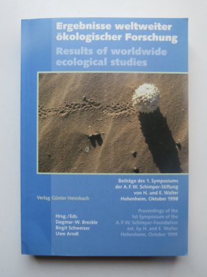 Ergebnisse weltweiter ökologischer Forschung /Results of worldwide ecological studies - Beiträge des 1. Symposiums der A.F.W. Schimper-Stiftung von H. […]