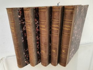 The Works of Lord Byron. Complete in five Volumes. Vol. 1 bis 5 komplett.