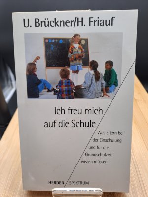 Ich freu mich auf die Schule