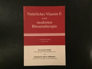 gebrauchtes Buch – Ismail – Natürliches Vitamin E in der modernen Rheumatherapie