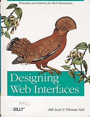 gebrauchtes Buch – Bill Scott – Designing Web Interfaces