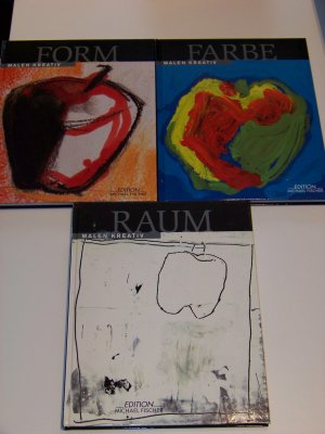 Malen kreativ im hochwertigen Schuber Form Farbe Raum Kunst + Extra TOP!!!