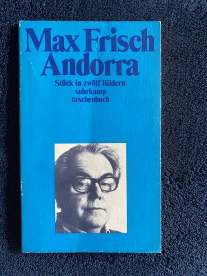 gebrauchtes Buch – Max Frisch – Andorra - Stück in zwölf Bildern