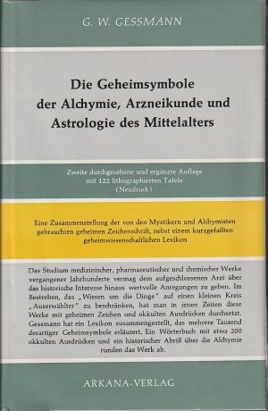 Die Geheimsymbole der Alchymie, Arzneikunde und Astrologie des Mittelalters