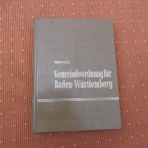 Gemeindeordnung für Baden-Württemberg 1956