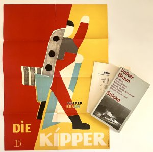 Die Kipper Programmheft mit Poster und Buch / Deutsches Theater Staatstheater der DDR