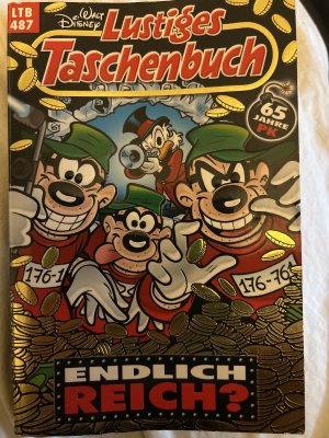 gebrauchtes Buch – Walt Disney – Lustiges Taschenbuch Band Nr. 487 - Endlich Reich? (LTB 487) (Lustige Taschenbücher)