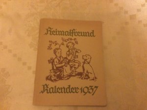 antiquarisches Buch – Eidmann, Heinrich / Ullius – Heimatfreund Kalender 1937.