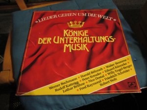 gebrauchter Tonträger – Werner Bochmann, Harald Böhmelt – 7- Lieder gehen um die Welt - Könige der Unterhaltungsmusik - [2 LP -