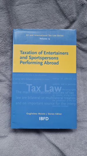 Taxation of Entertainers and Sportspersons Performing Abroad Taxation of Entertainers and Sportspersons Performing Abroad