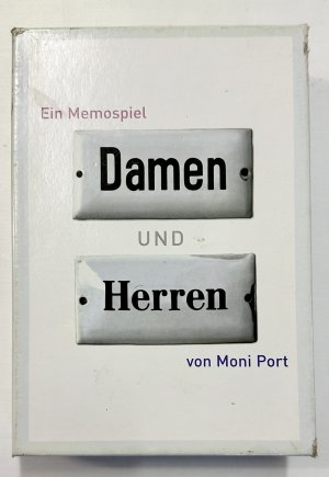 gebrauchtes Spiel – Moni Port – DAMEN UND HERREN Ein Memospiel