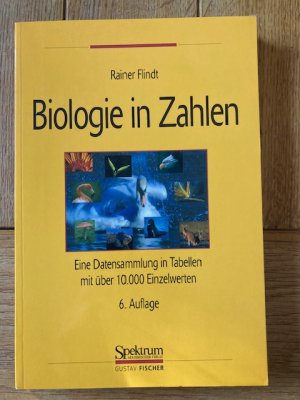 gebrauchtes Buch – Rainer Flindt – Biologie in Zahlen