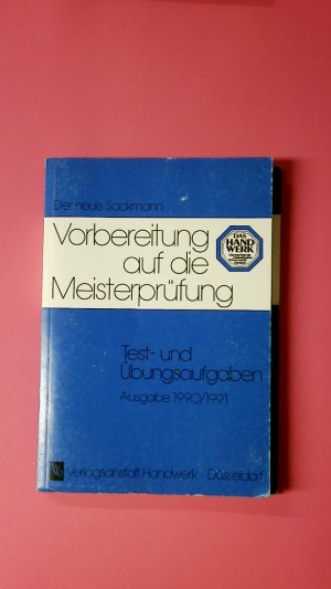 VORBEREITUNG AUF DIE MEISTERPRÜFUNG.