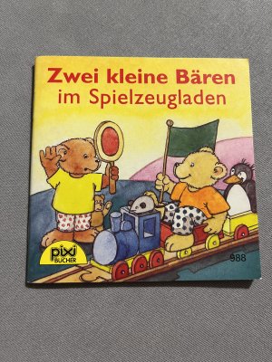 gebrauchtes Buch – Zwei kleine Bären im Spielzeugladen // Pixi 988, Pixi-Serie 116