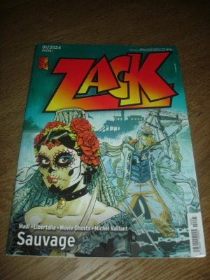 gebrauchtes Buch – Zack #295, 01/2024 - Sauvage, Libertalia, Michel Vaillant, Madi, Movie Ghosts