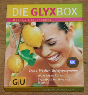 gebrauchtes Buch – Marion Grillparzer – Die GlyxBox. Das 4-Wochen-Erfolgsprogramm. 40 praktische Karten. Begleitbuch.