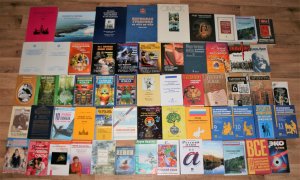 gebrauchtes Buch – Diverse – 59 russische Bücher, Fachbücher, Schulbücher, Literatur, Esoterik, Geschichte, Philosophie - russkiye knigi, uchebniki, shkol'nyye knigi, literatura, ezotericheskiy, istoriya, filosofiya.