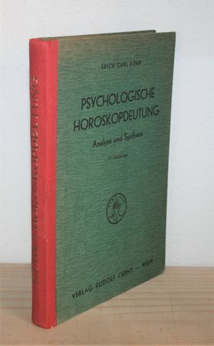 antiquarisches Buch – Kühr, Erich Karl – Psychologische Horoskopdeutung - Analyse und Synthese: Band 1.