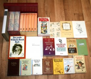 27 Bücher - WILHELM BUSCH. Gedichte, Reime, Hausbuch, Album. Max und Moritz.