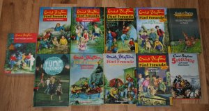 gebrauchtes Buch – Enid Blyton – 11 Bücher - 5 FÜNF FREUNDE. Bertelsmann und Omnibus Verlag.