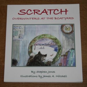 Scratch Overwinters at the Boatyard.