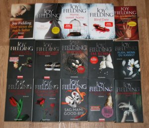 15 Bücher, Romane, Thriller - JOY FIELDING - Konvolut, Paket, Sammlung.