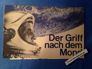 Der Griff nach dem Mond. Mondrakete Saturn-5. Leporello. Zeichnung von Günter Radtke.