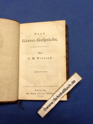 Neue Götter-Gespräche.