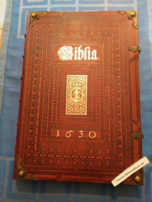 Das Newe Testament. Durch D. Martin Luther verteutscht. Mitt Kupfferstücken. Die Kupferbibel Matthäus Merians von 1630. (Kommentarband fehlt).