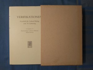 Verifikationen : Festschr. für Gerhard Ebeling zum 70. Geburtstag. hrsg. von Eberhard Jüngel ...