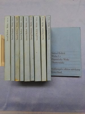 Werkausgabe in zehn Bänden. (10 Bände komplett). In Zusammenarbeit mit Samuel Beckett herausgegeben von Elmar Tophoven und Klaus Birkenhauer. Übertragen […]