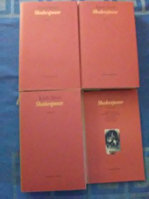 Shakespeare. 27 Stücke von William Shakespeare. (3 Bände + Begleitbuch) 4 Bände komplett.