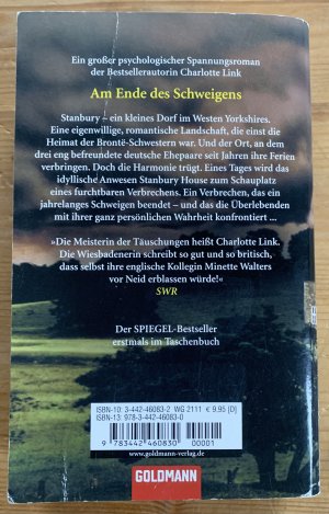 gebrauchtes Buch – Charlotte Link – Am Ende des Schweigens