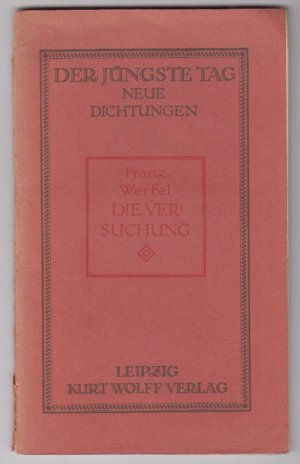 Die Versuchung. Ein Gespräch des Dichters mit dem Erzengel und Luzifer.