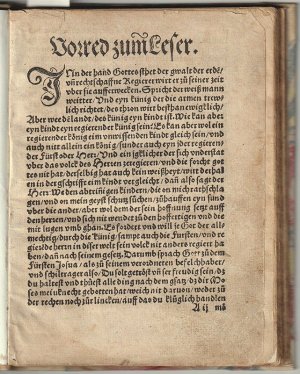 Der Fürsten Schatz. Furstliche Historien udn Ebenbild auß Goettlicher und Heydnischer geschrifft. [...] Alles lustig, kurzweilig und nutzlich zelesen.].