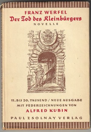 Der Tod des Kleinbürgers. Novelle.