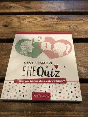 gebrauchtes Buch – Gestaltung Stefanie Ware – Das ultimative Ehe-Quiz - Wie gut kennt ihr euch wirklich?