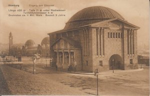 Hamburg, Eingang zum Elbtunnel. Ansichtskarte,  AK, 20.Jh.