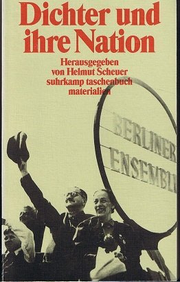 gebrauchtes Buch – Scheuer Helmut – Dichter und ihre Nation