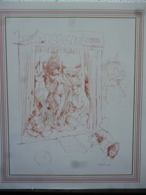 gebrauchtes Buch – Otto Bachmann – Kunstdruck Zirkus - Die Schaubühne.
