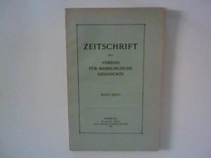 antiquarisches Buch – Unbekannt – Zeitschrift des Vereins für Hamburgische Geschichte; Band XXXVI