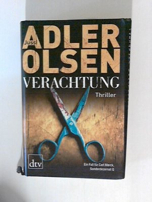 gebrauchtes Buch – Jussi Adler-Olsen – Verachtung: Der vierte Fall für Carl MÃ¸rck, Sonderdezernat Q Thriller (Carl-MÃ¸rck-Reihe, Band 4)