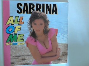 gebrauchter Tonträger – Sabrina – All of me (boy oh boy, 1988) [Vinyl Single]