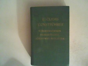 gebrauchtes Buch – Rosemann, H. R – Reclams Kunstführer Deutschland, Bd.V, Niedersachsen, Hansestädte, Schleswig-Holstein