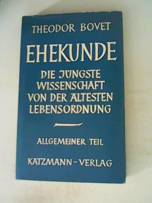 Ehekunde I.