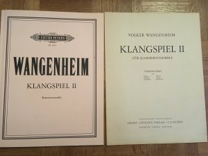 Klangspiel II für Kammerensemble