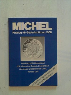 gebrauchtes Buch – Michel – Katalog für Gedenkmünzen 1988