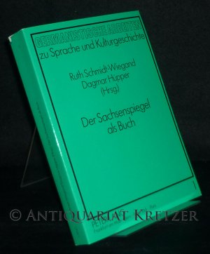 gebrauchtes Buch – Schmidt-Wiegand, Ruth (Hrsg – Der Sachsenspiegel als Buch. Herausgegeben von Ruth Schmidt-Wiegand und Dagmar Hüpper. (=  Germanistische Arbeiten zu Sprache und Kulturgeschichte, Band 1).